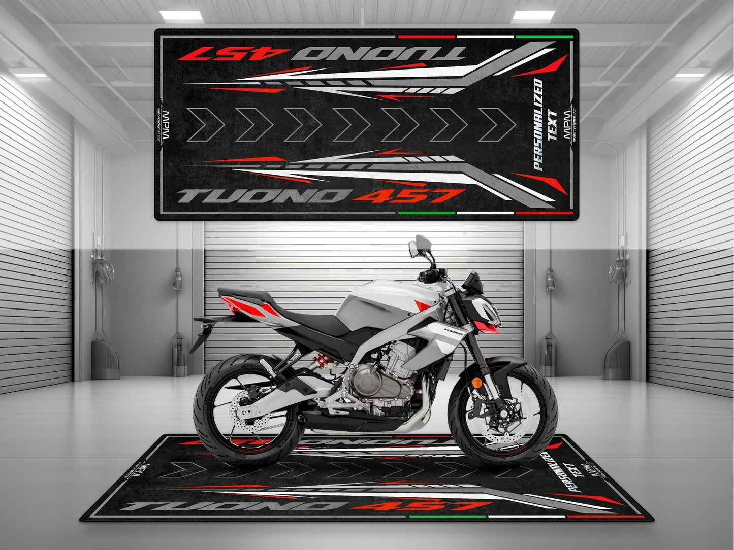 MPM Motorcycle Mat for Aprilia Tuono 457 - MM4158