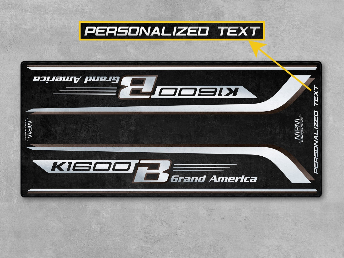 MPM Motorcycle Mat for BMW K1600 Grand America - MM4183