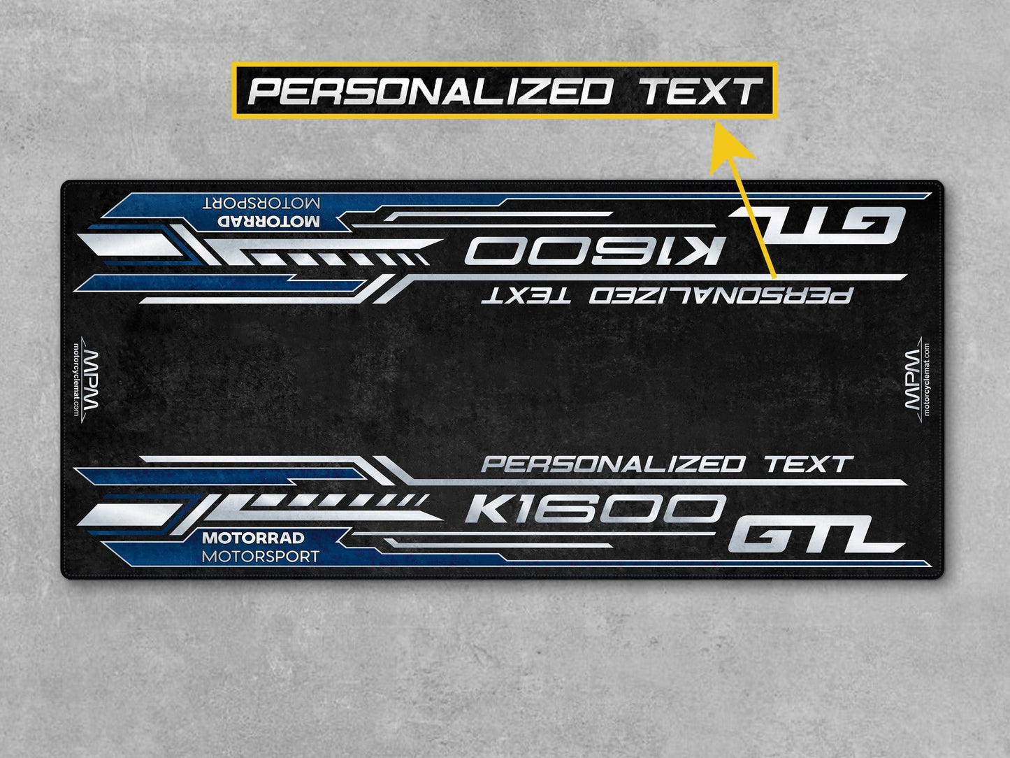 MPM Motorcycle Mat for BMW K1600 GTL - MM4180