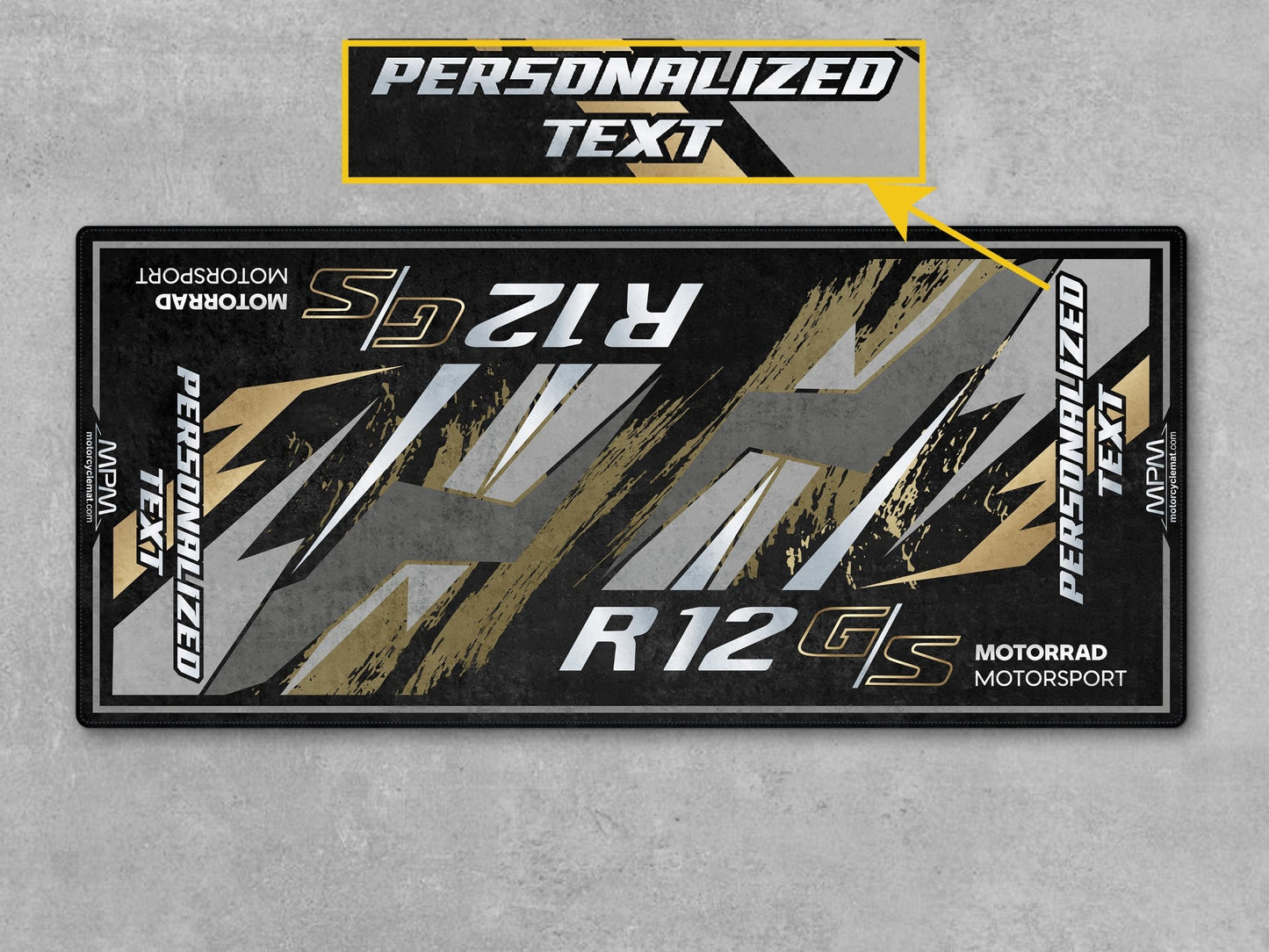 MPM Motorcycle Mat for BMW R12 G/S - MM4192