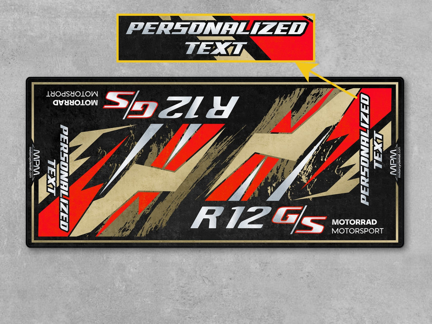 MPM Motorcycle Mat for BMW R12 G/S - MM4192