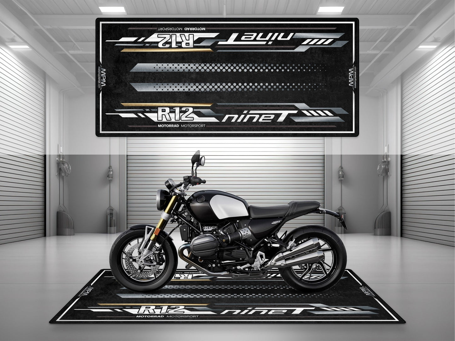 MPM Motorcycle Mat for BMW R12 nineT - MM4189