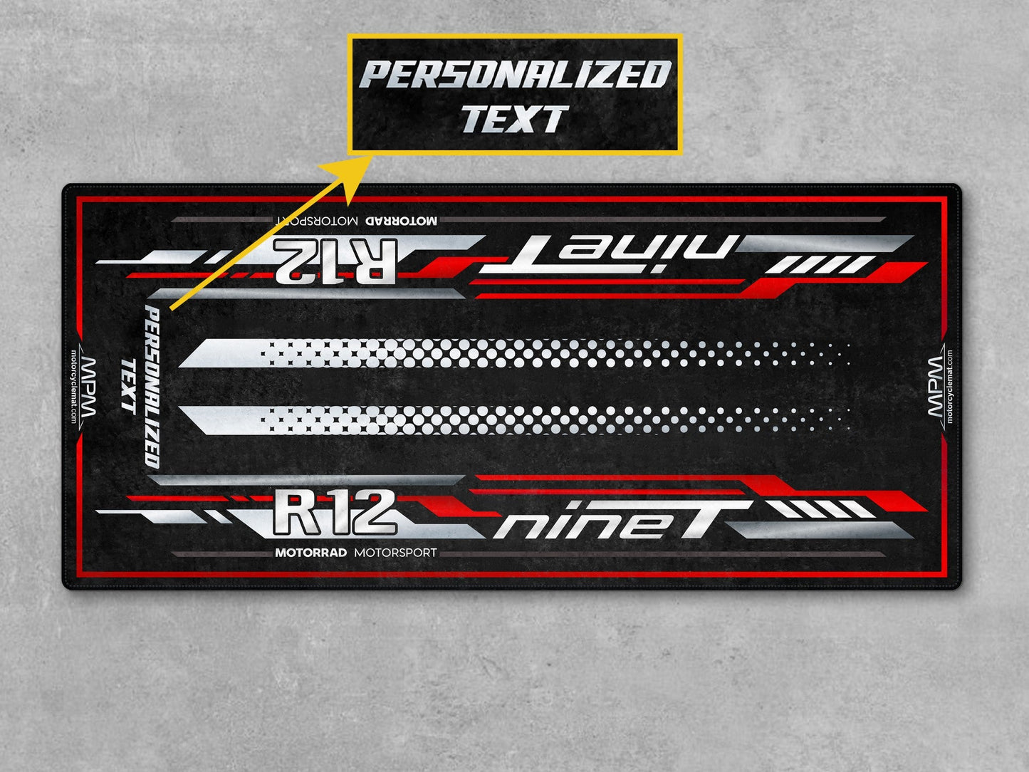 MPM Motorcycle Mat for BMW R12 nineT - MM4189