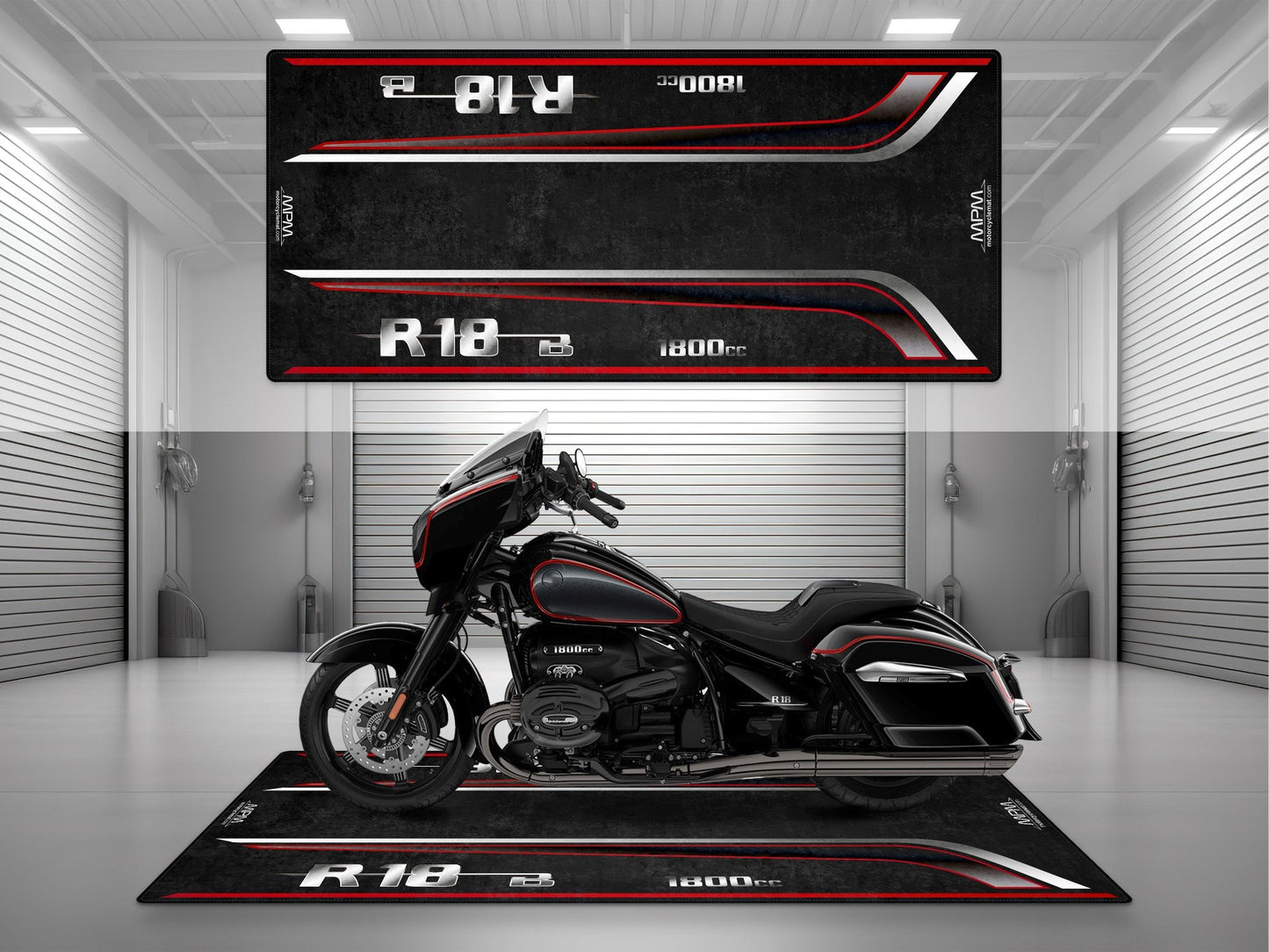MPM Motorcycle Mat for BMW R18 B - MM4187
