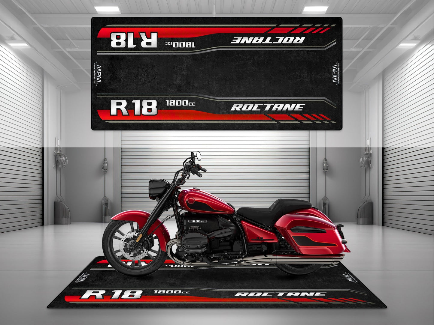 MPM Motorcycle Mat for BMW R18 Roctane - MM4186