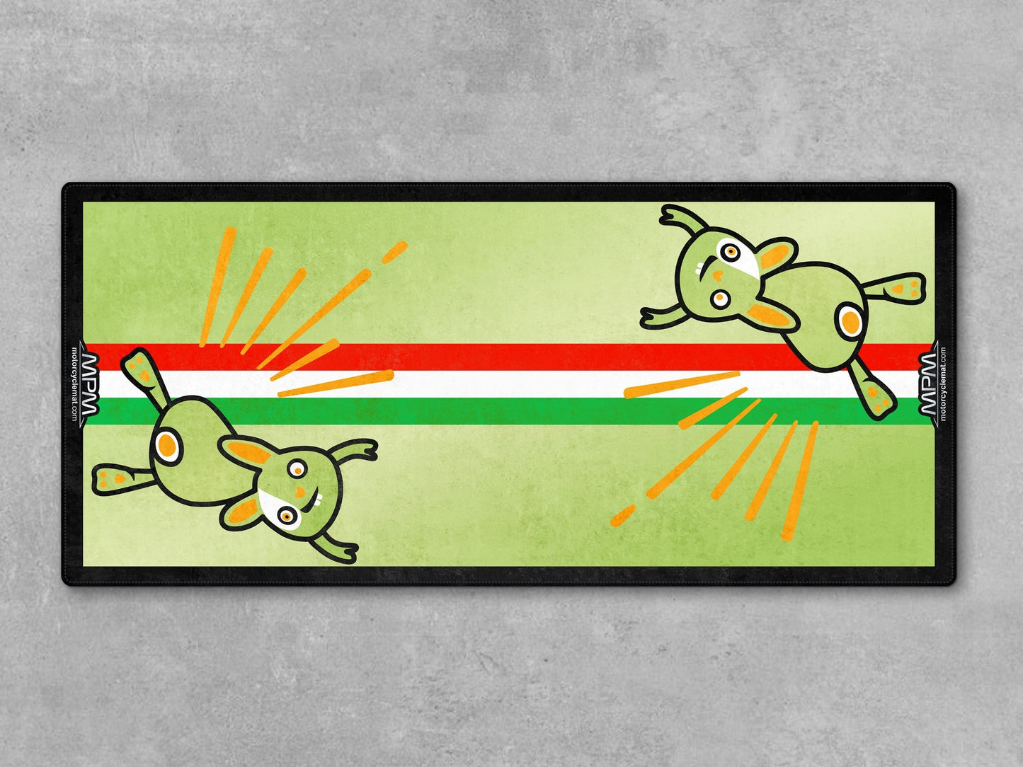 MPM Motorcycle Mat for Vespa Bunny Design - U1102