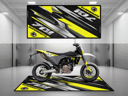 MPM Motorcycle Mat for Husqvarna 701 Supermoto - MM4227