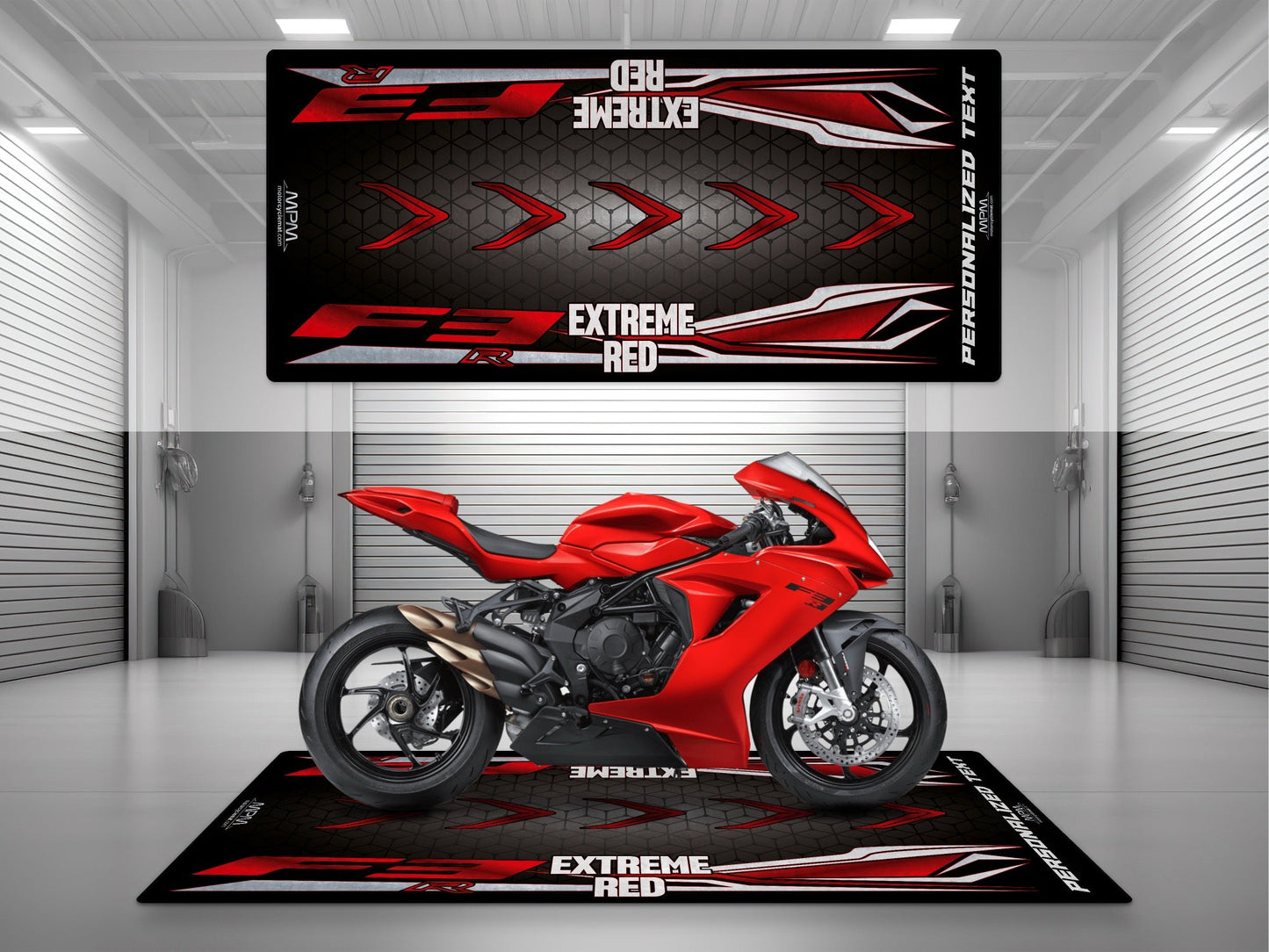 MPM Motorcycle Mat for MV Agusta F3R - U1501