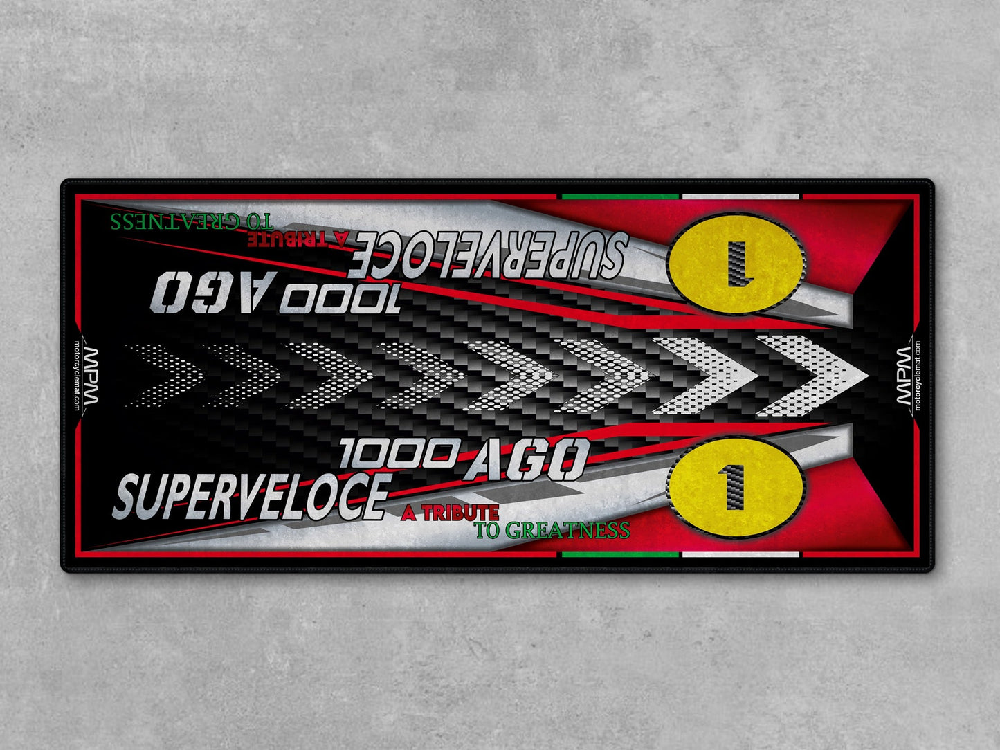 MPM Motorcycle Mat for MV Agusta Superveloce 1000 Ago - U1504