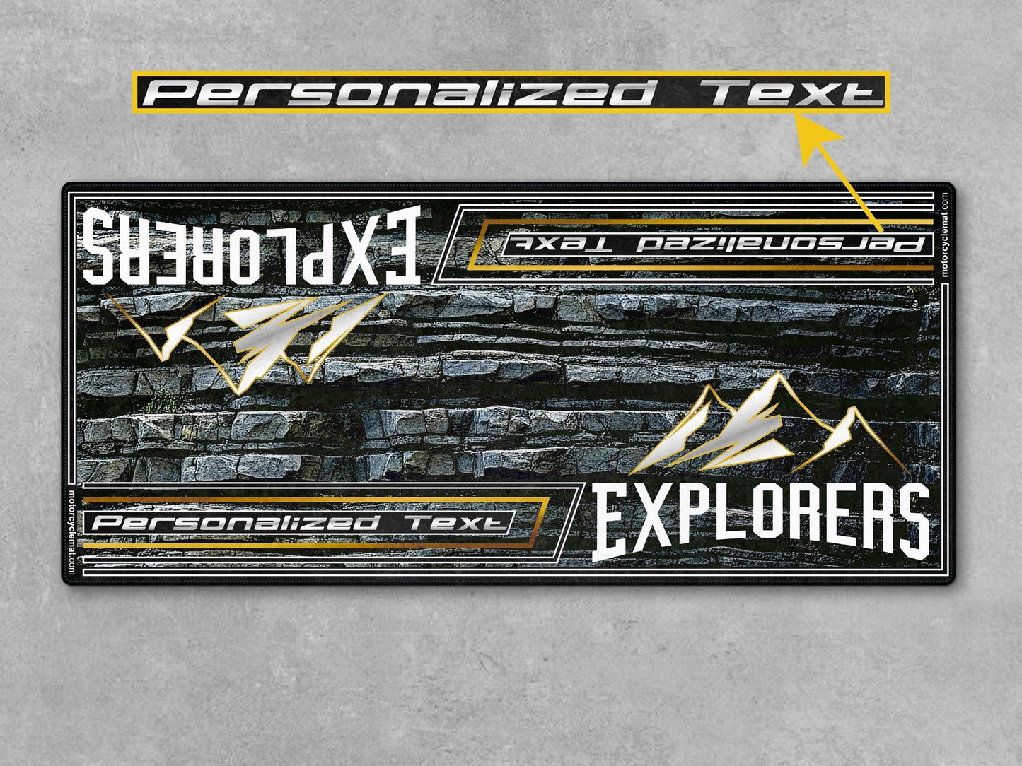 MPM Motorcycle Mat for BMW GS Series - U503