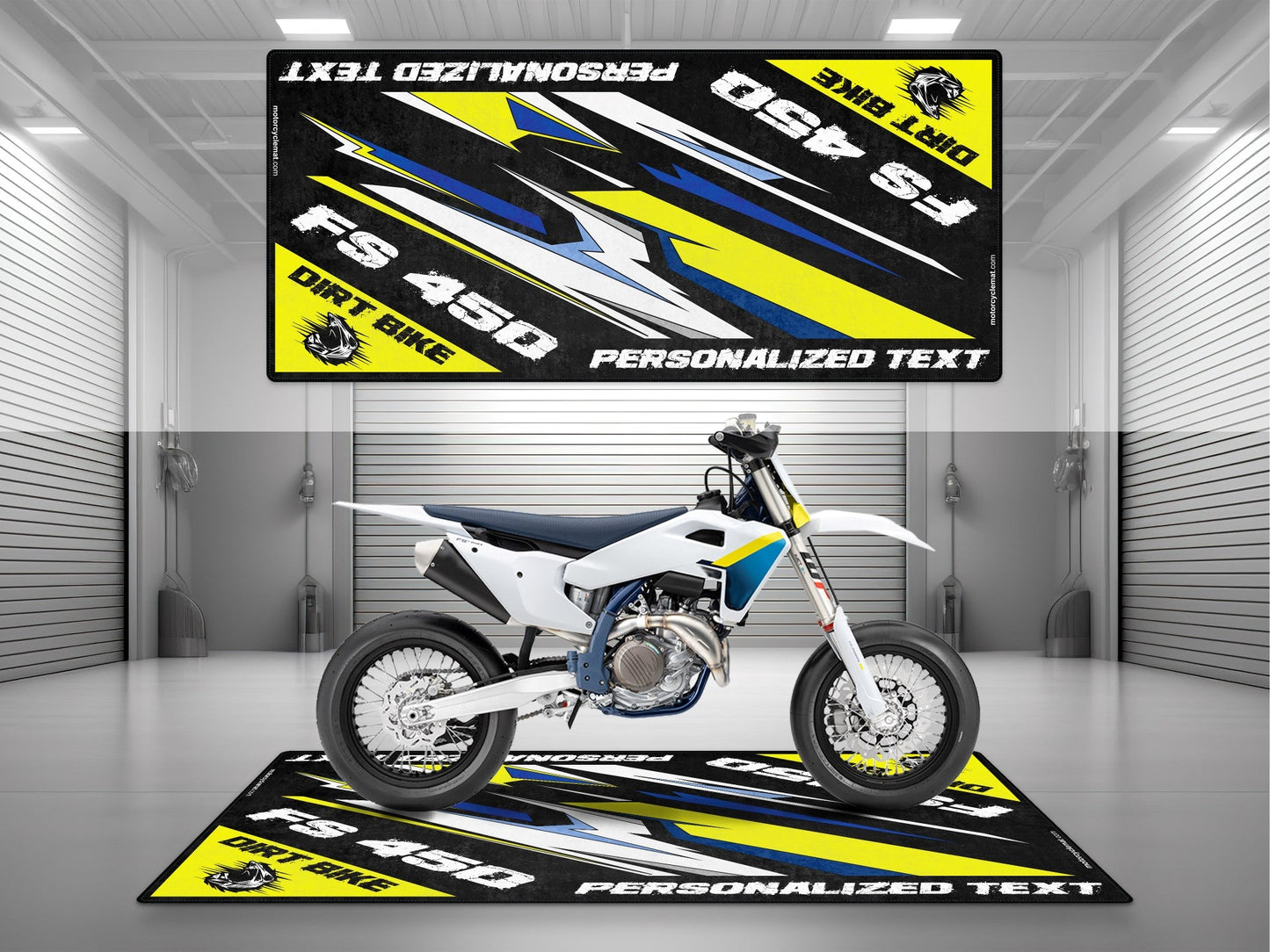 MPM Motorcycle Mat for Husqvarna FS 450 - MM4226