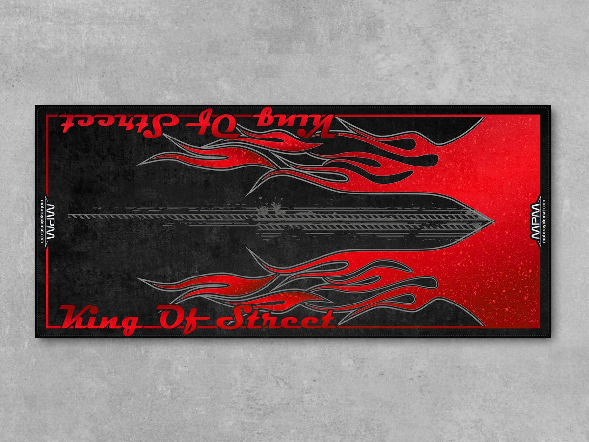 MPM Motorcycle Mat for Cruiser Motorcycle (King of Street) - U1204