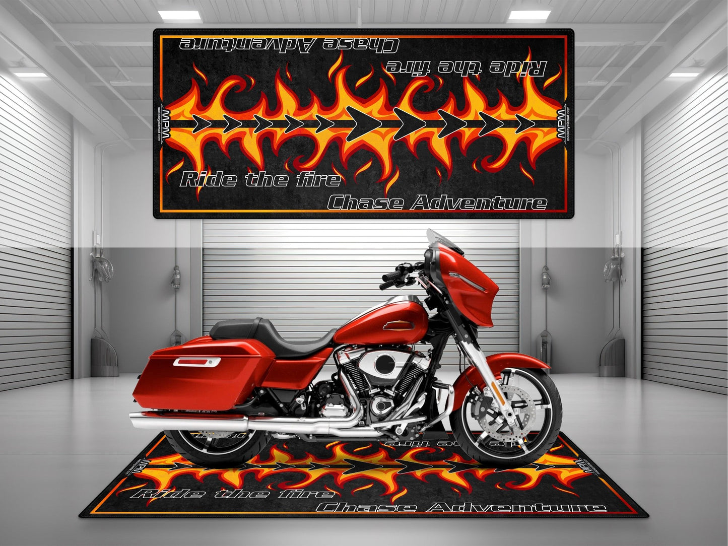 MPM Motorcycle Mat for American Motorcycles - U1200