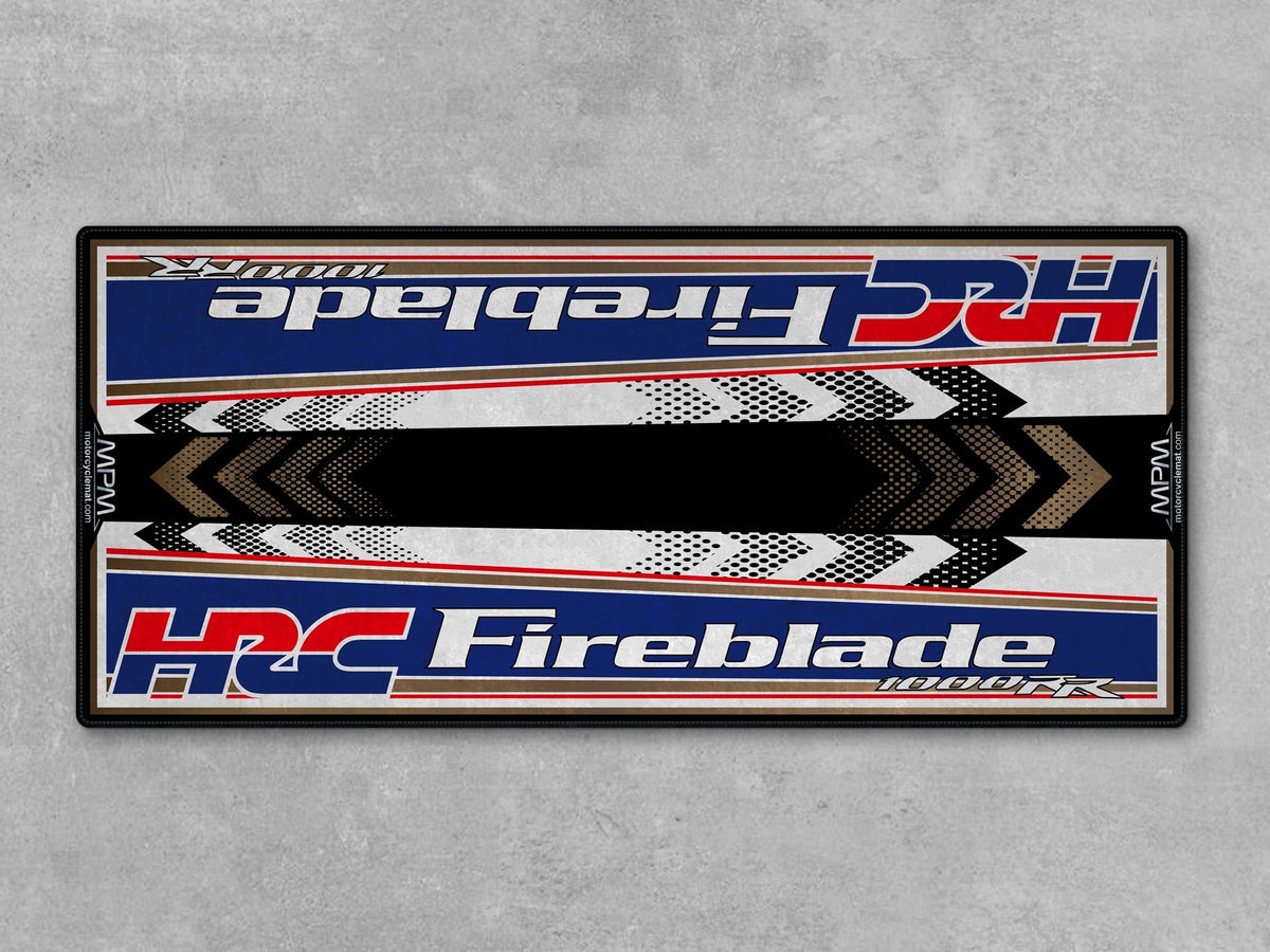 MPM Motorcycle Pit Mat for Honda HRC 1000RR-R Fireblade - U902