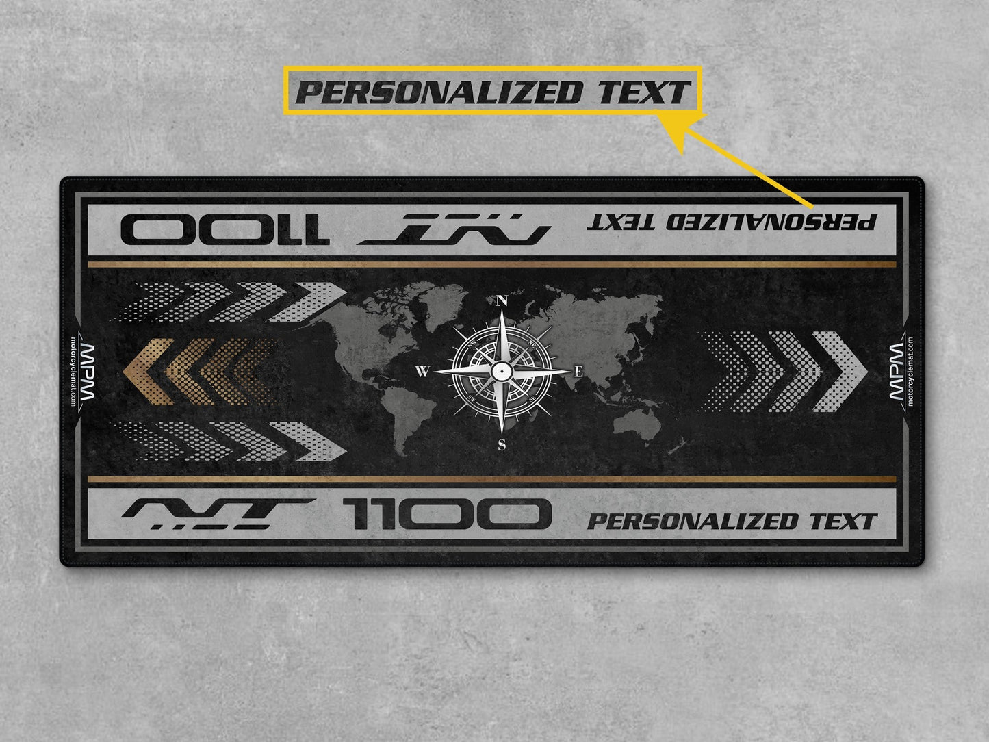 MPM Motorcycle Mat for Honda NT1100 - MM4212