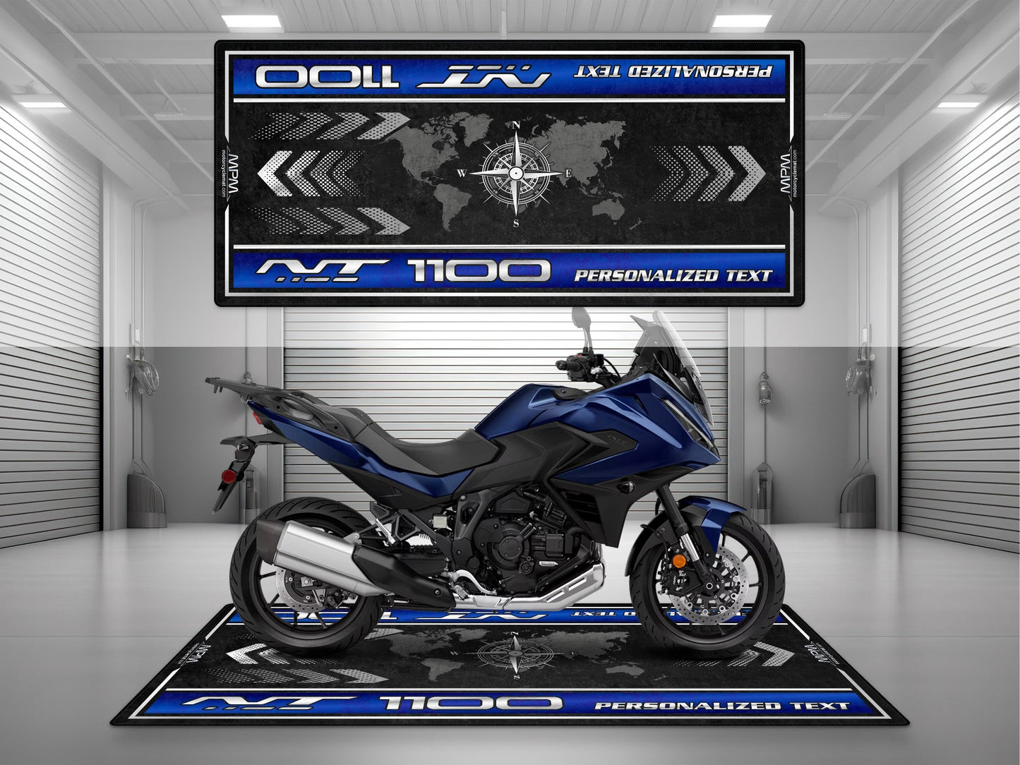 MPM Motorcycle Mat for Honda NT1100 - MM4212