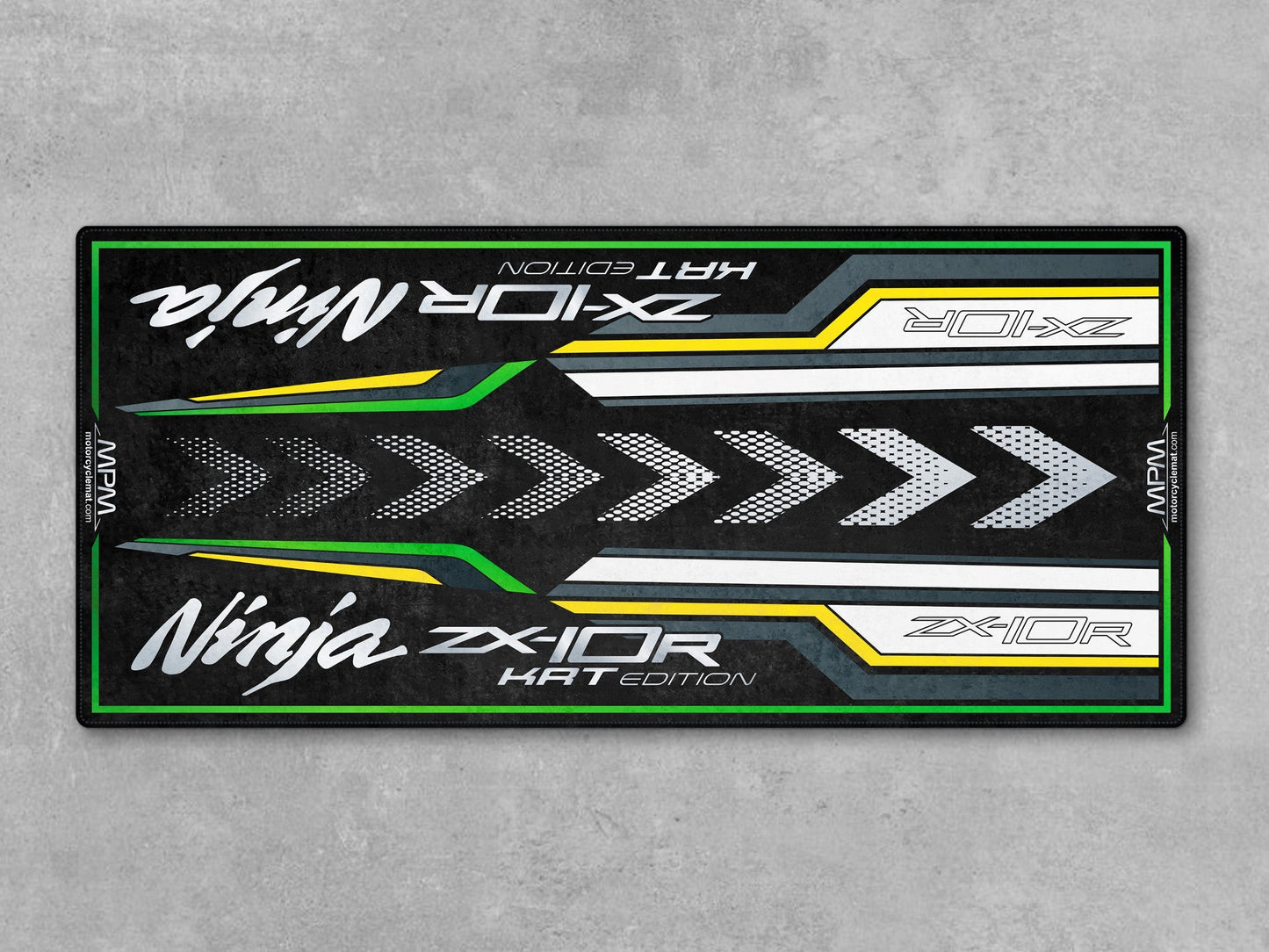 MPM Motorcycle Mat for Kawasaki Ninja ZX-10R KRT Edition - MM7399