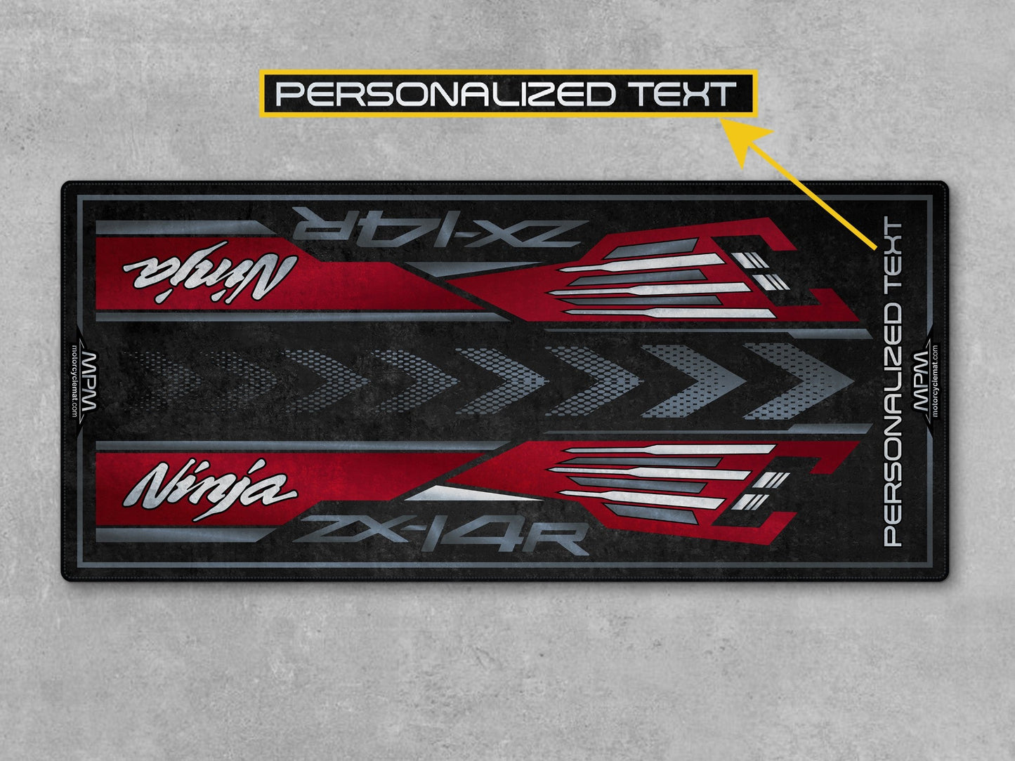 MPM Motorcycle Mat for Kawasaki Ninja ZX-14R - MM7403