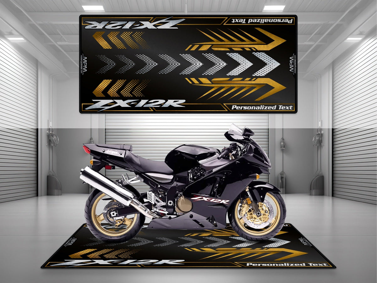 MPM Motorcycle Mat for Kawasaki ZX-12R - U205