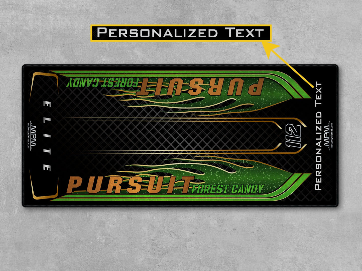 MPM Motorcycle Mat for Indian Pursuit Elite - U305