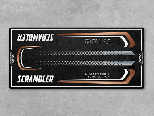 MPM Motorcycle Mat for Scrambler 10th Anniversary Rizoma Edition - MM4207