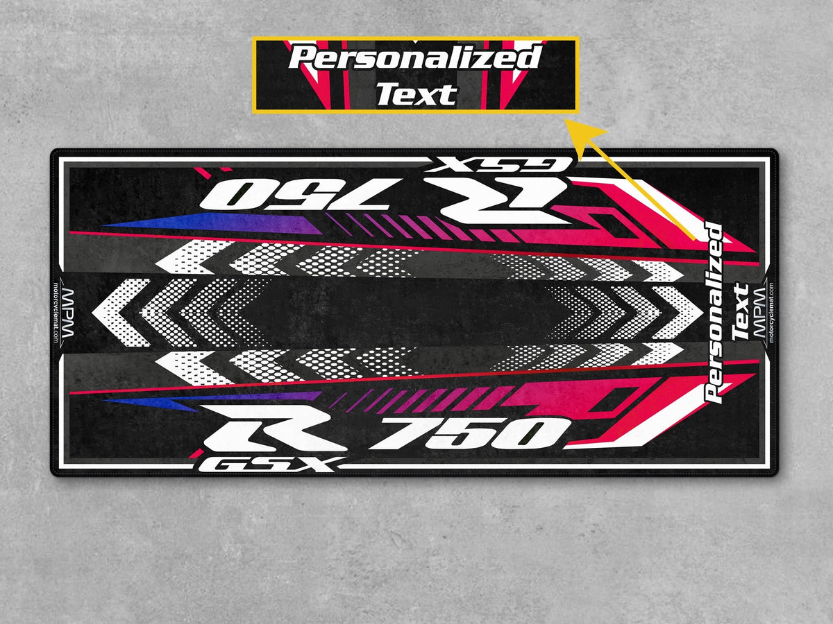 MPM Motorcycle Mat for Suzuki GSX-R 750 - U104