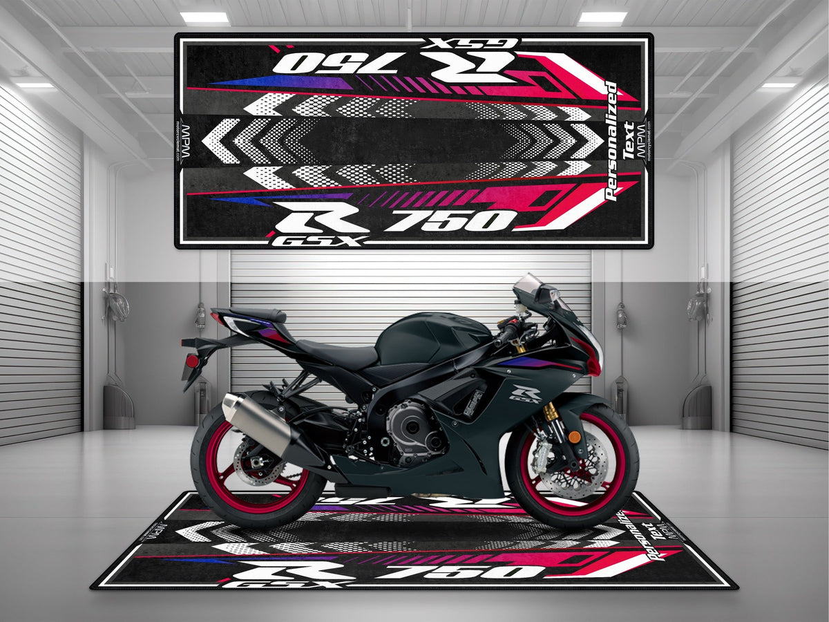 MPM Motorcycle Mat for Suzuki GSX-R 750 - U104