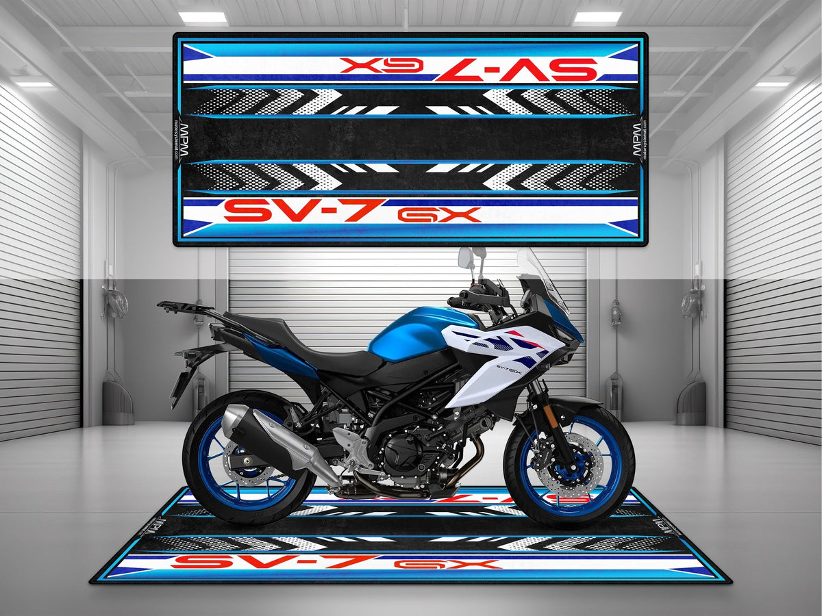 MPM Motorcycle Mat for Suzuki SV-7 GX - U105