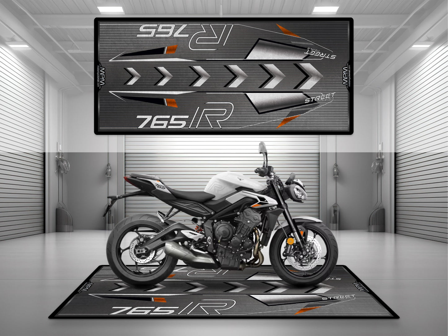 MPM Motorcycle Mat for Street Triple 765 R - U1301