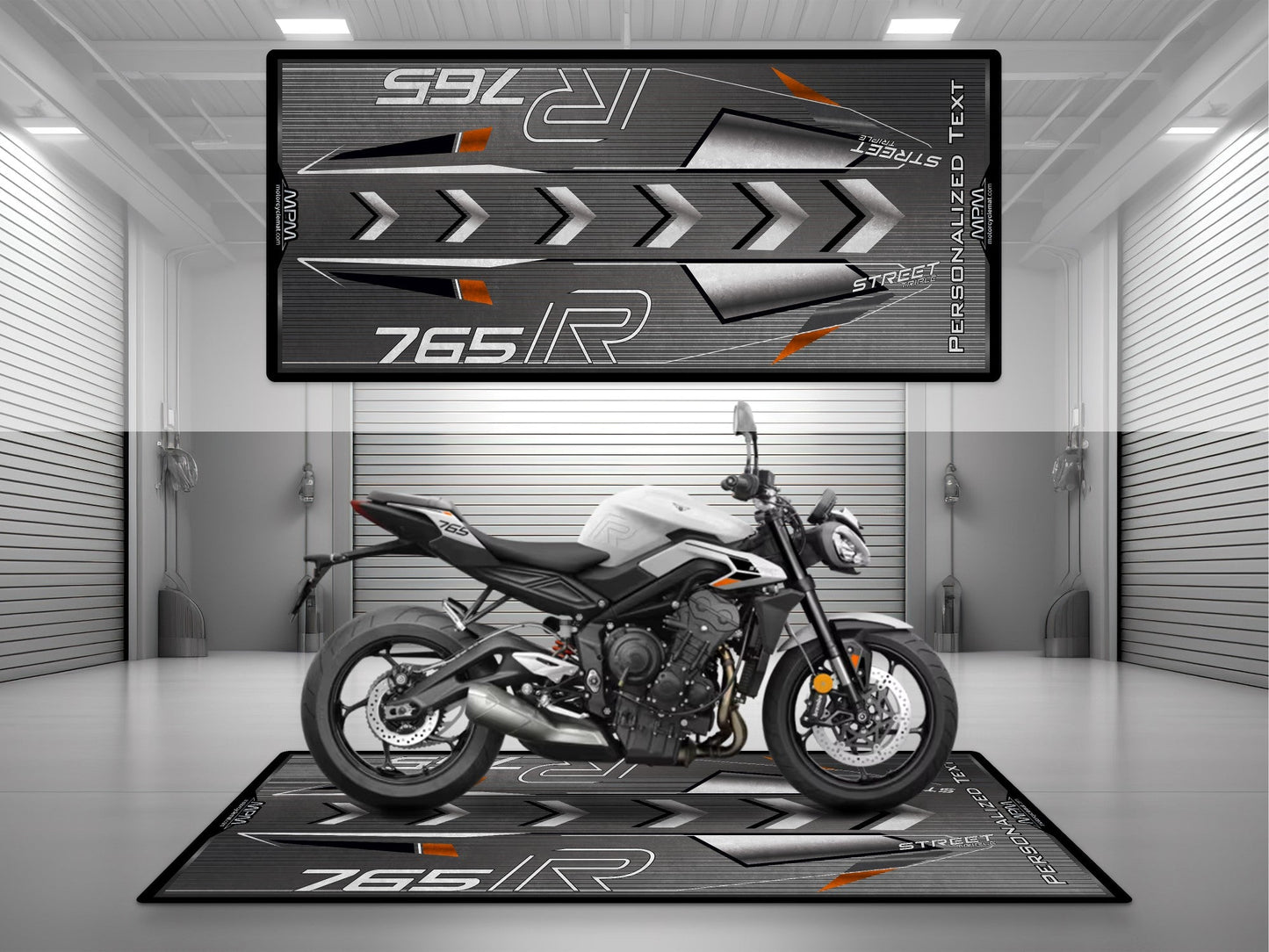 MPM Motorcycle Mat for Street Triple 765 R - U1301