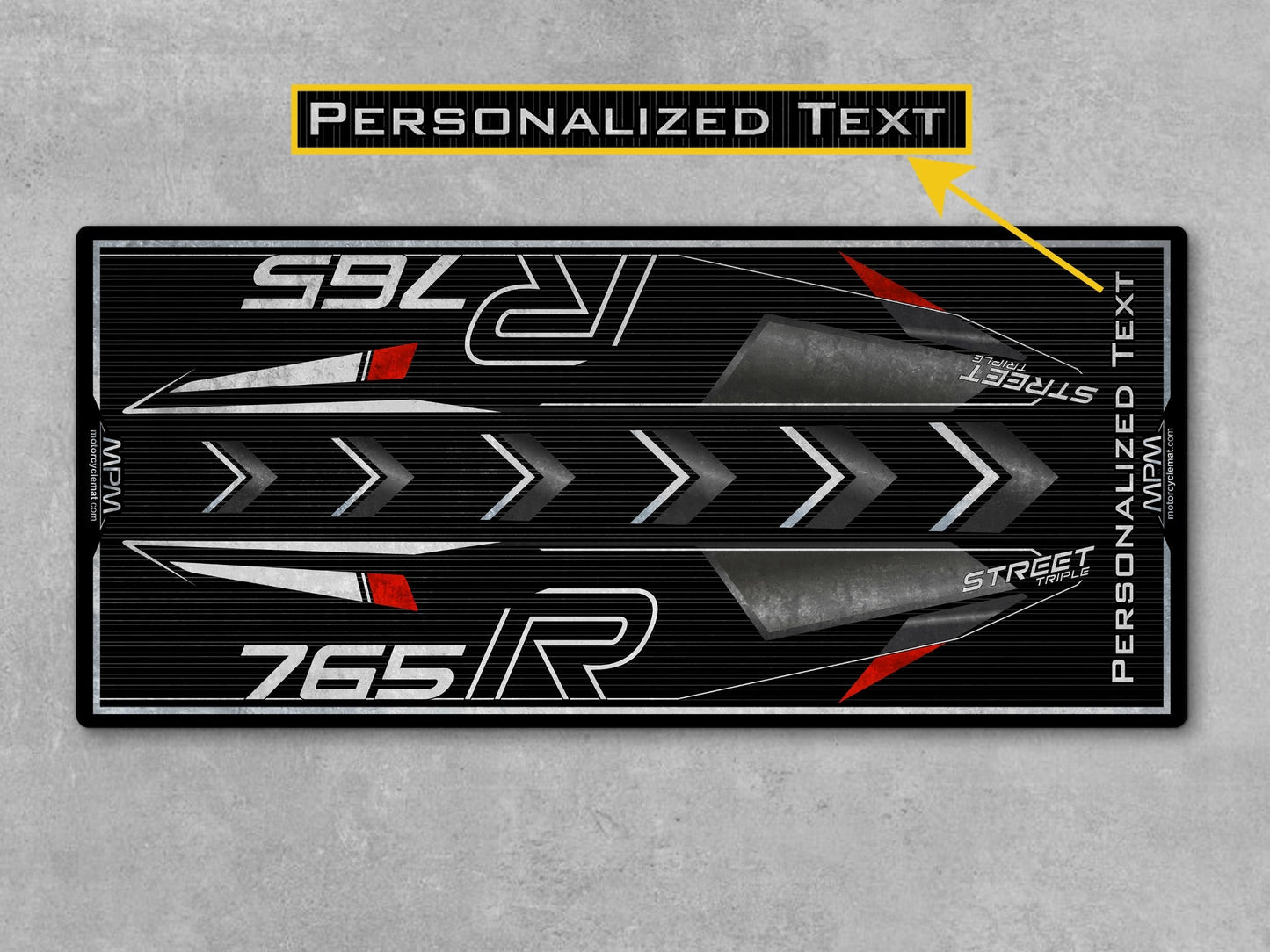 MPM Motorcycle Mat for Street Triple 765 R - U1301