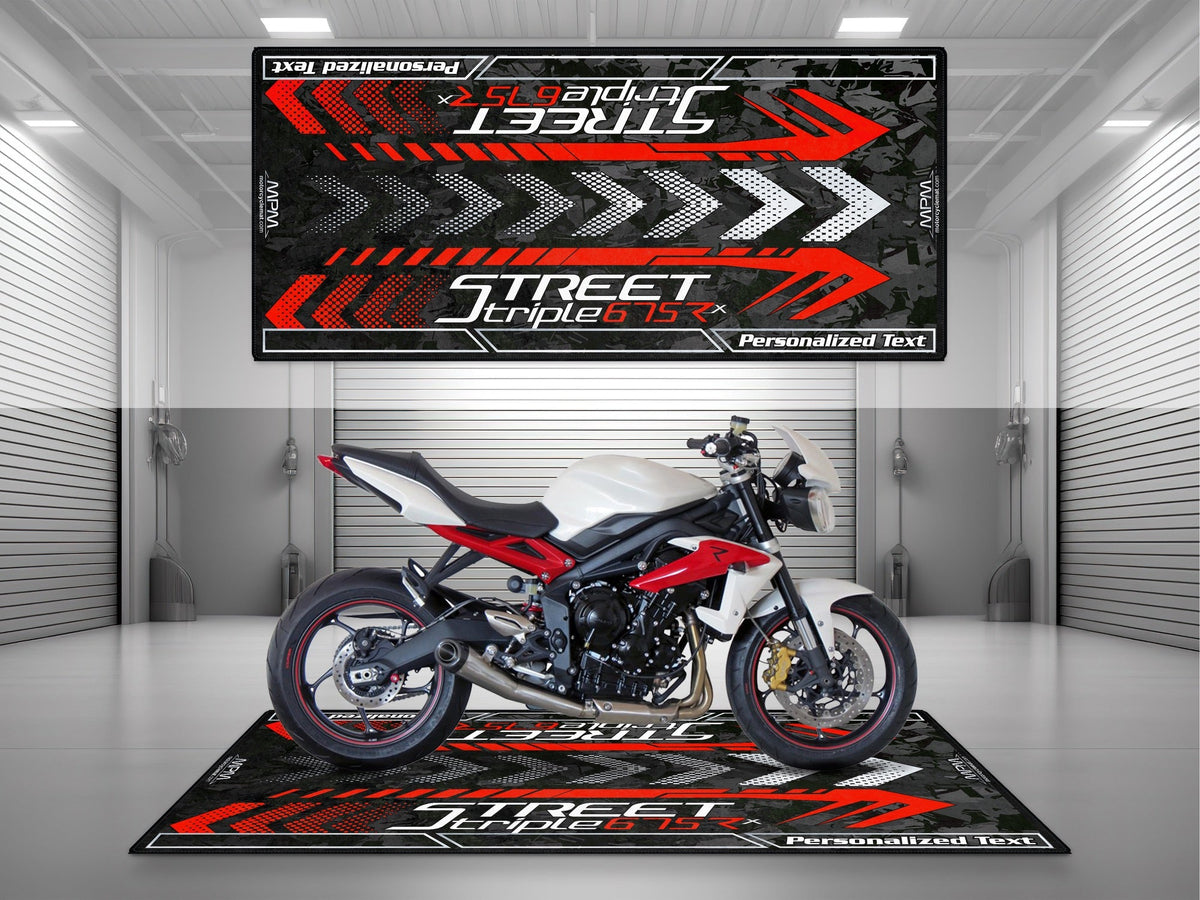 MPM Motorcycle Mat for Speed Triple 675 RX - U1310