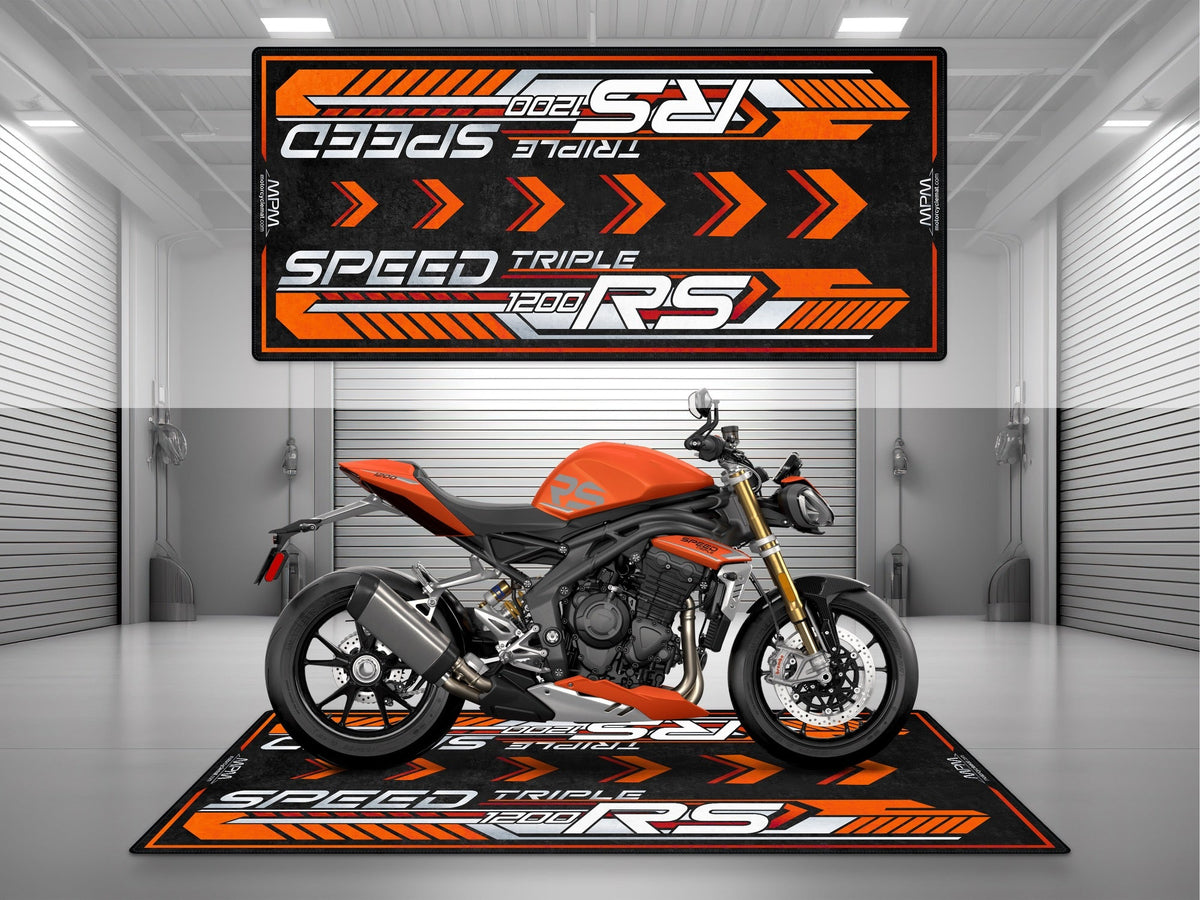 MPM Motorcycle Mat for Speed Triple 1200 RS - U1303
