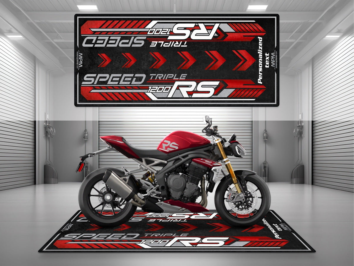MPM Motorcycle Mat for Speed Triple 1200 RS - U1303