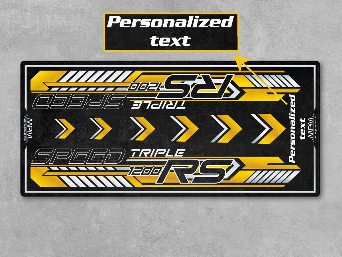MPM Motorcycle Mat for Speed Triple 1200 RS - U1303