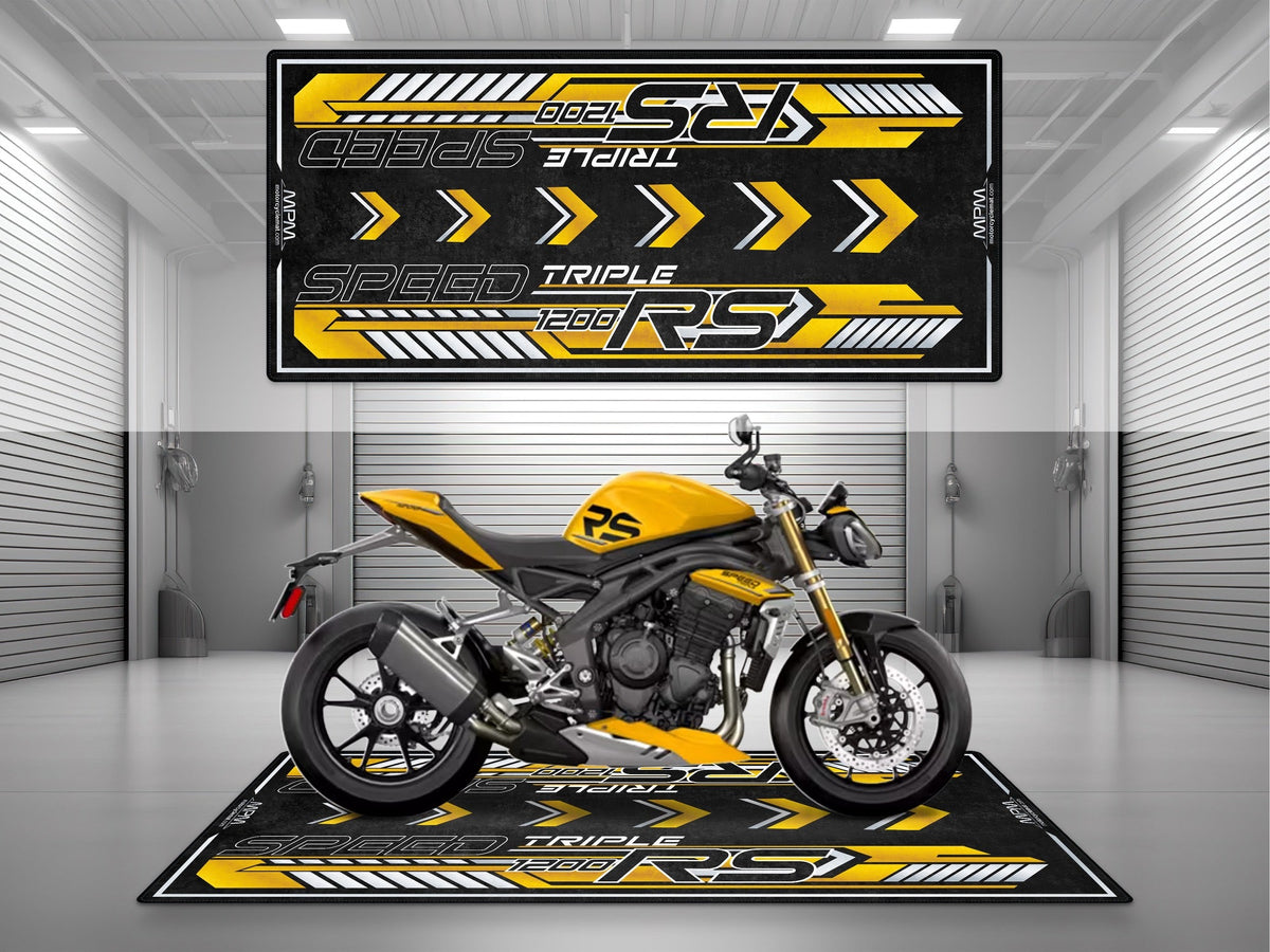 MPM Motorcycle Mat for Speed Triple 1200 RS - U1303