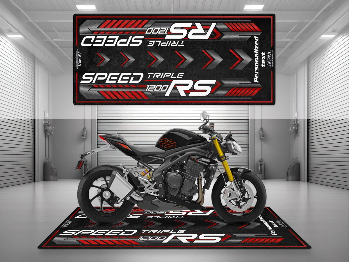 MPM Motorcycle Mat for Speed Triple 1200 RS - U1303