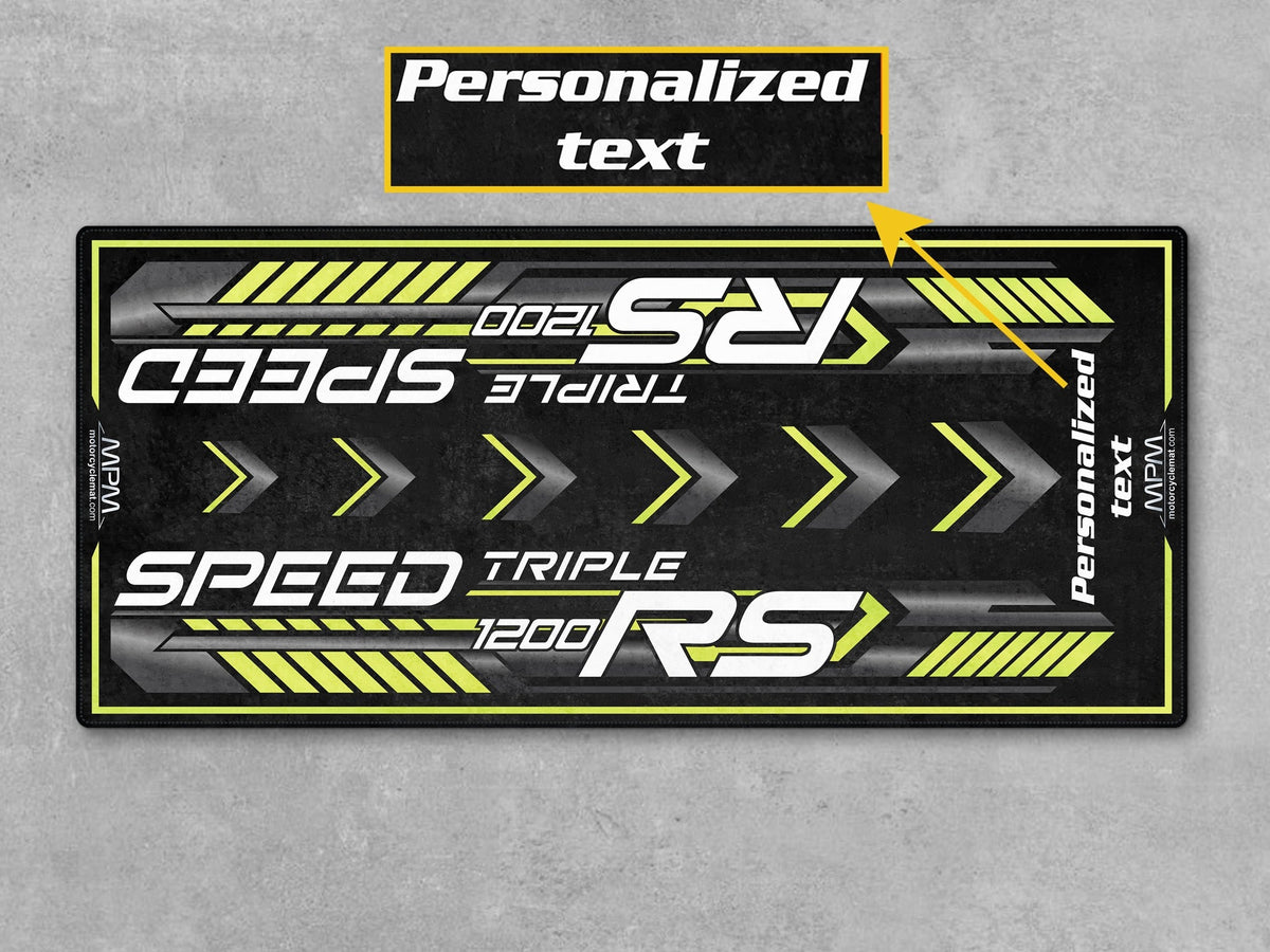 MPM Motorcycle Mat for Speed Triple 1200 RS - U1303