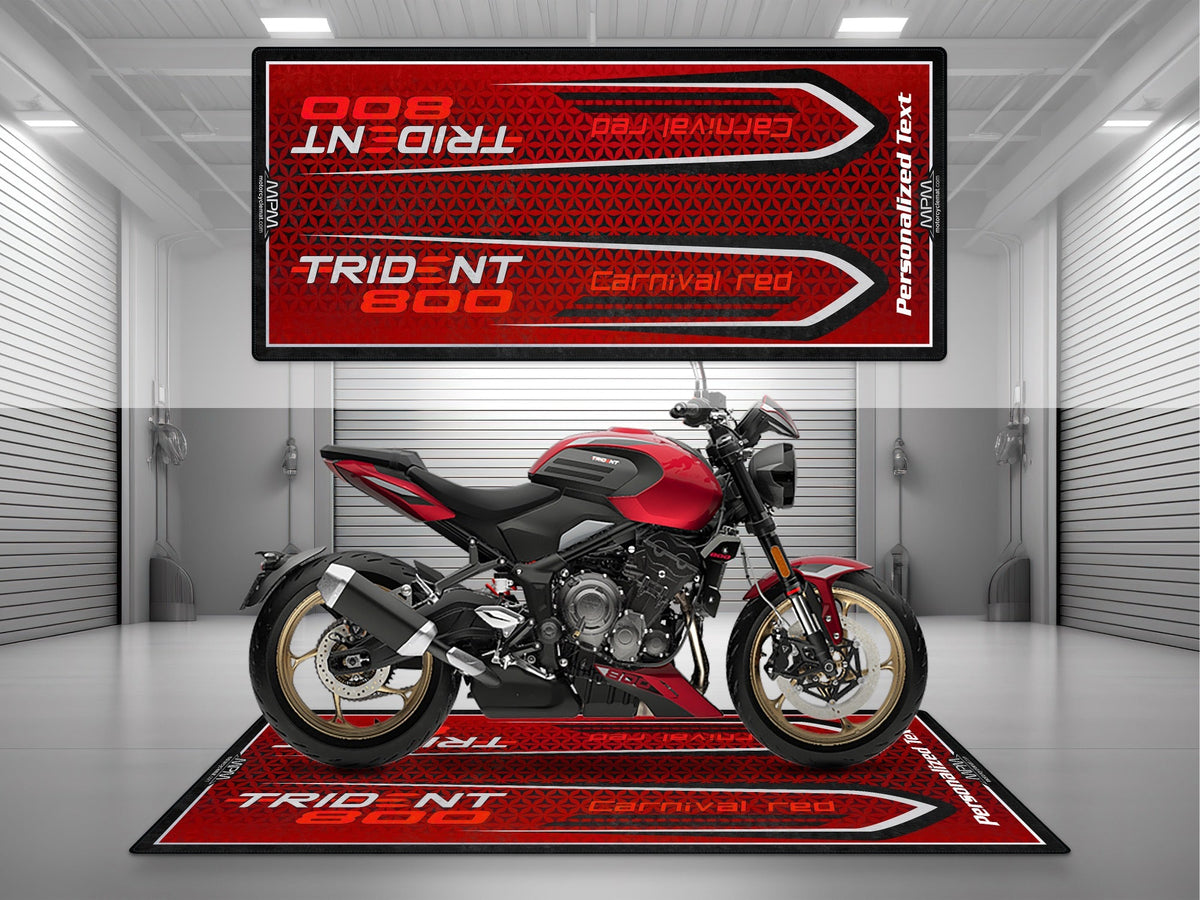 MPM Motorcycle Mat for Triumph Trident 800 - U1311