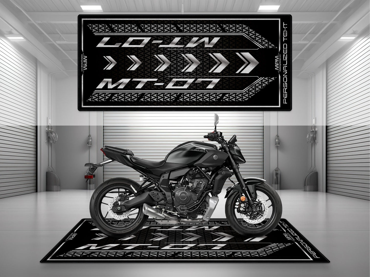 MPM Motorcycle Mat for Yamaha MT-07 - U1401