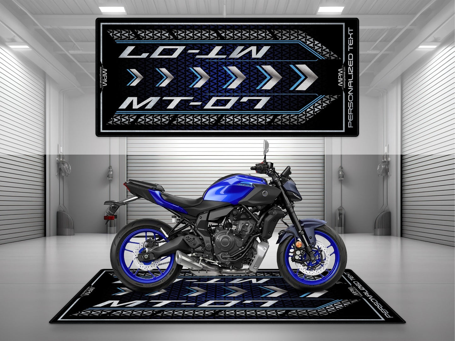 MPM Motorcycle Mat for Yamaha MT-07 - U1401