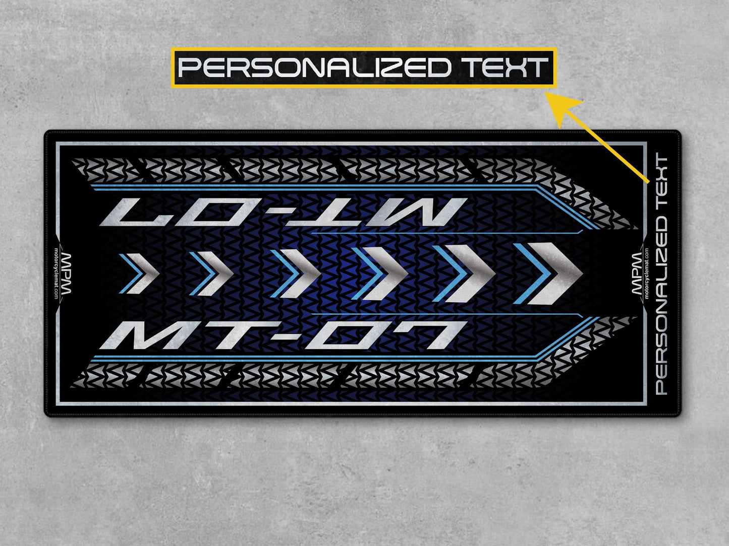 MPM Motorcycle Mat for Yamaha MT-07 - U1401