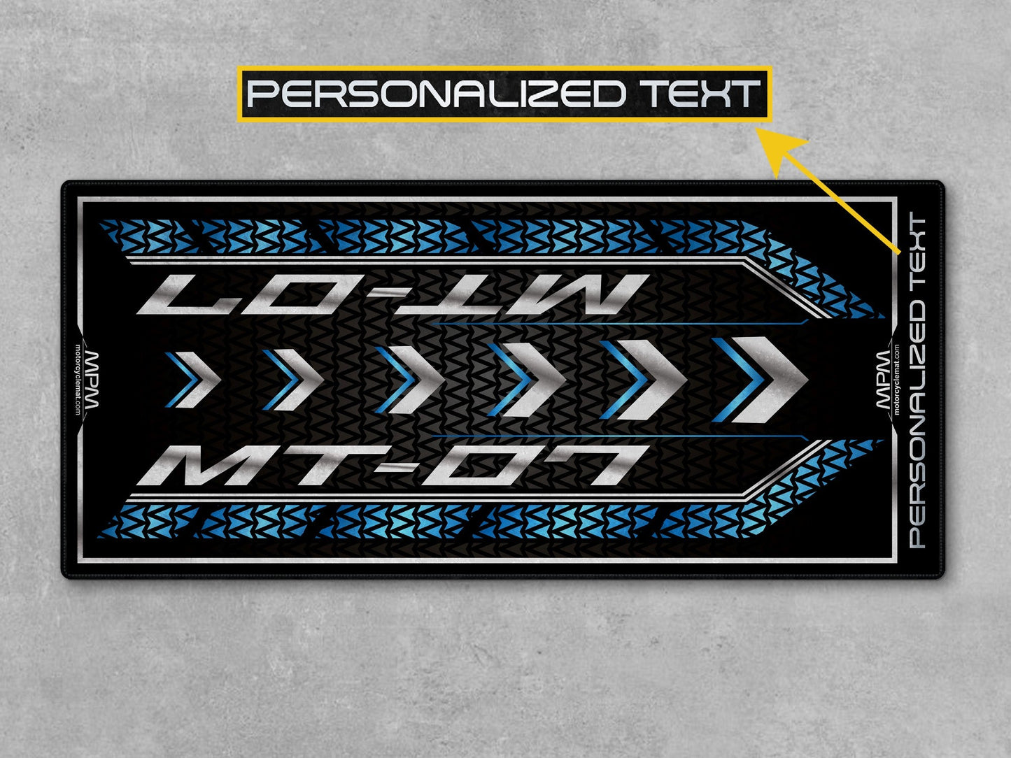 MPM Motorcycle Mat for Yamaha MT-07 - U1401