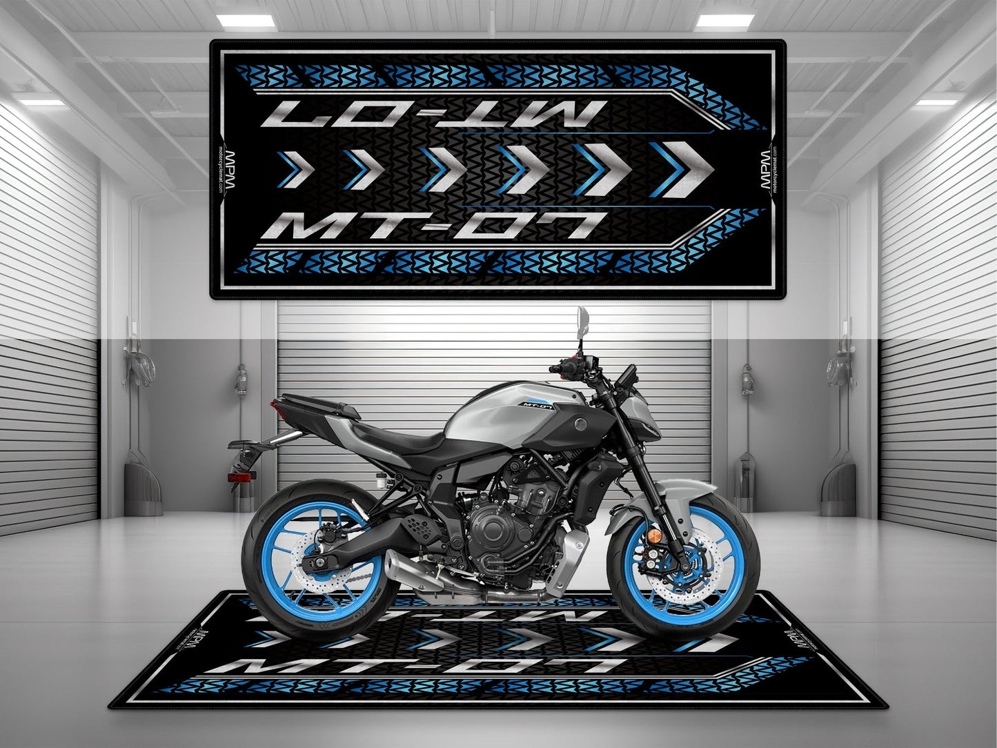MPM Motorcycle Mat for Yamaha MT-07 - U1401