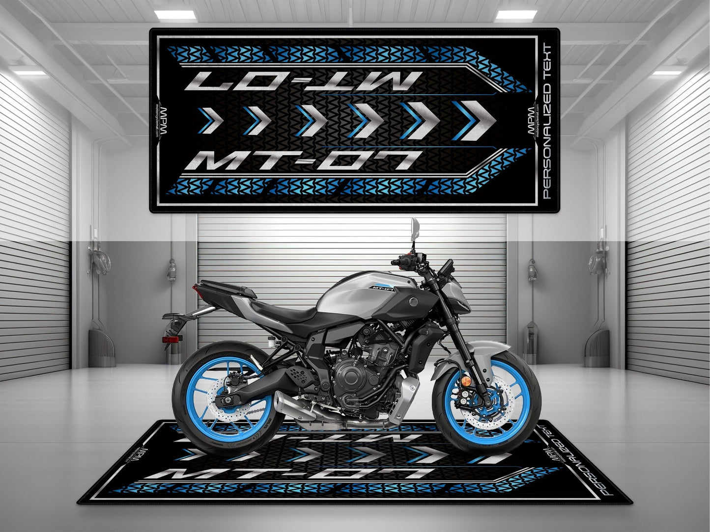 MPM Motorcycle Mat for Yamaha MT-07 - U1401