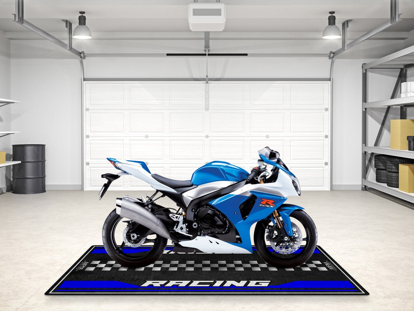MPM Motorcycle Mat for Suzuki Motorsport - MM7126