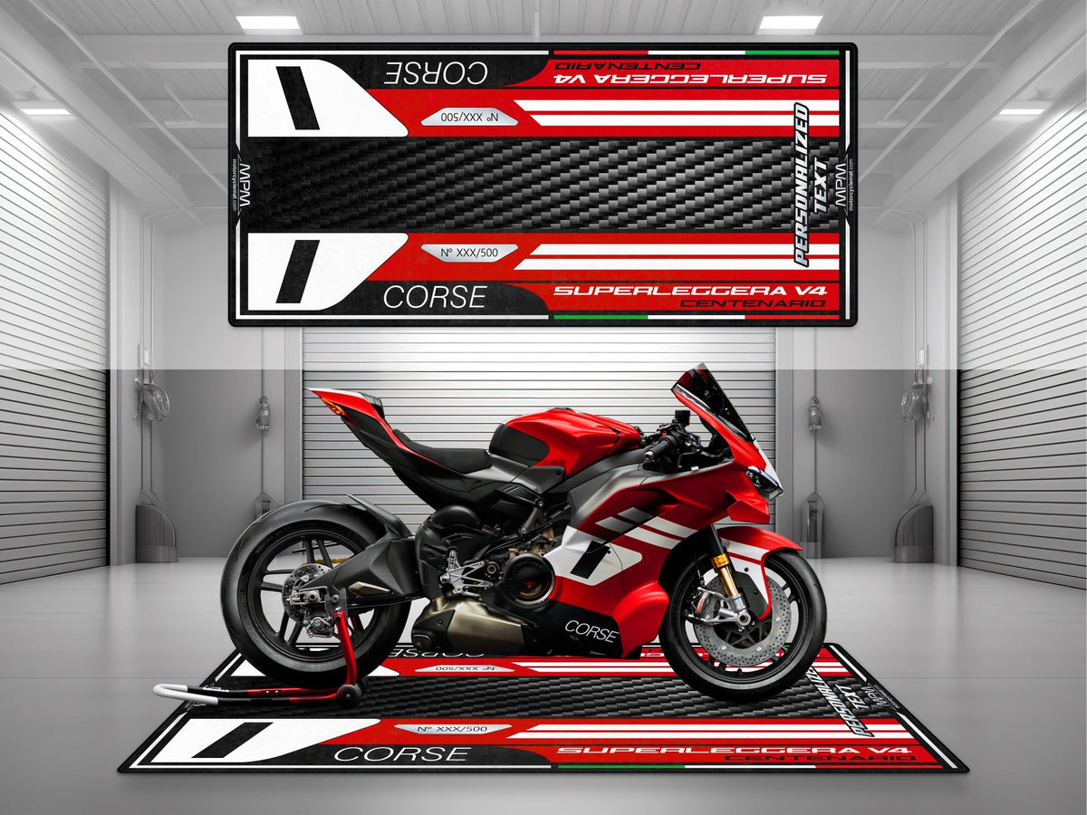 MPM Motorcycle Mat for Ducati Superleggera V4 Centenario - MM4270