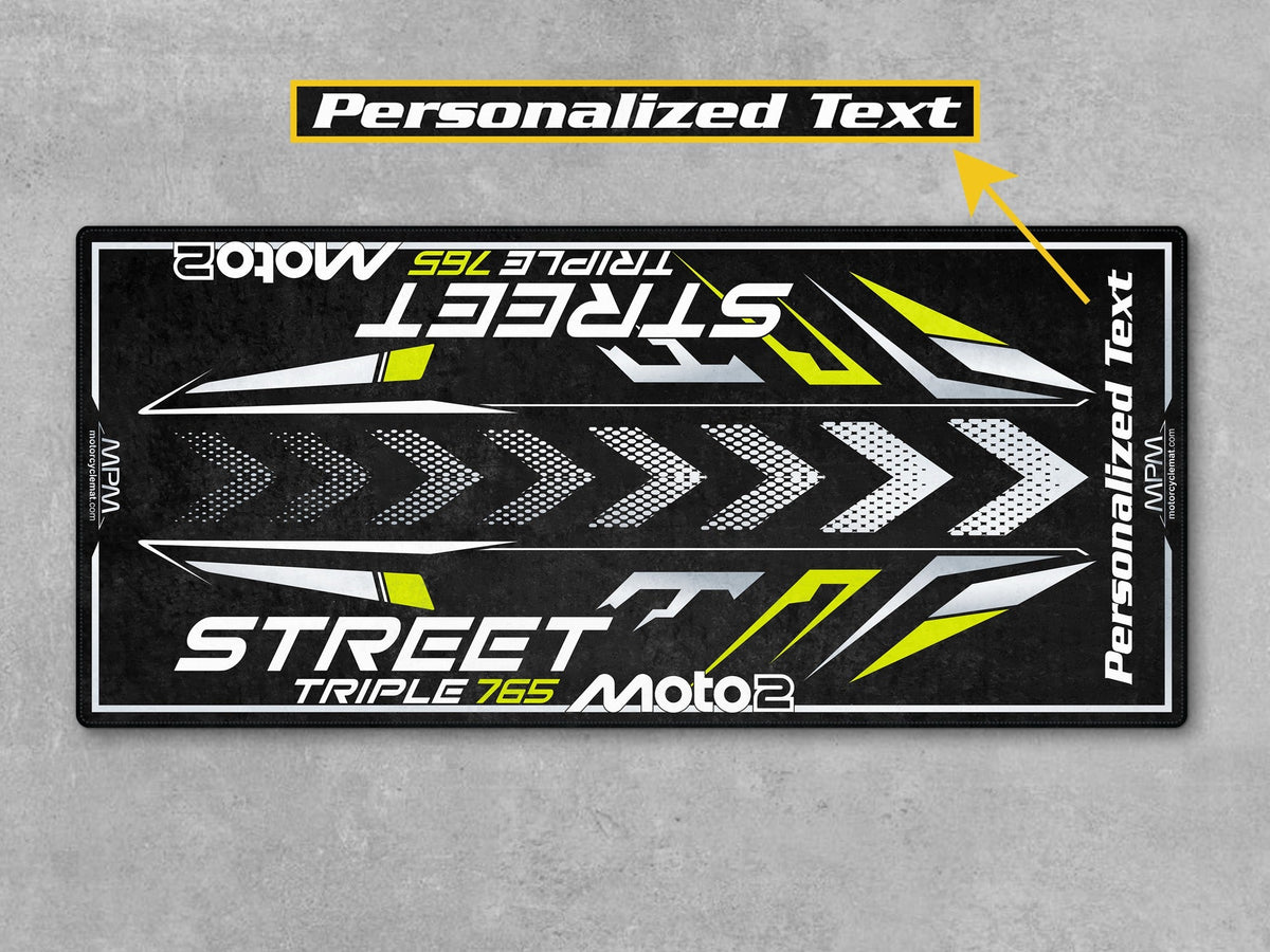 MPM Motorcycle Mat for Street Triple 765 Moto2 | 2026 - U1315
