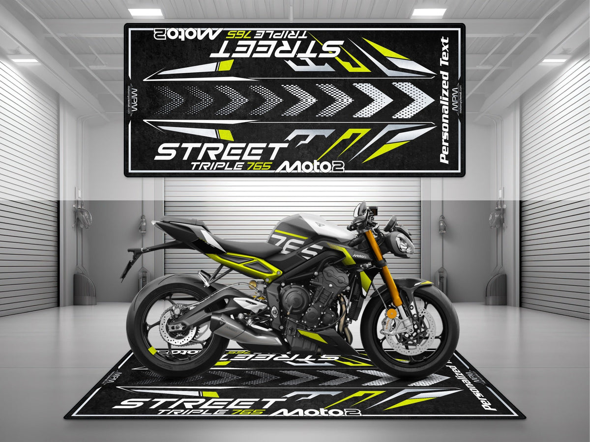 MPM Motorcycle Mat for Street Triple 765 Moto2 | 2026 - U1315