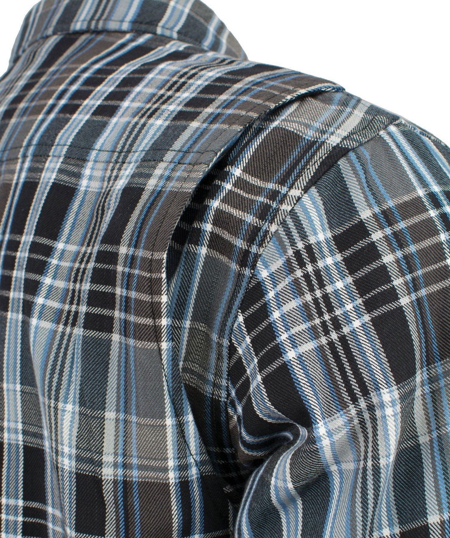 Milwaukee Leather Men's Steelvenom Multi/Color CE Armored Flannel Shirt with Aramid Reinforced Zones - MPM1626